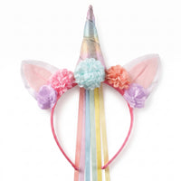 Enchanted Unicorn Deluxe Headband for Kids' Birthdays