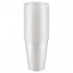 White Pearl 9 oz Plastic Tumblers - Pack of 72