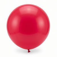Vibrant Red Latex Balloons - 24" Premium Pack