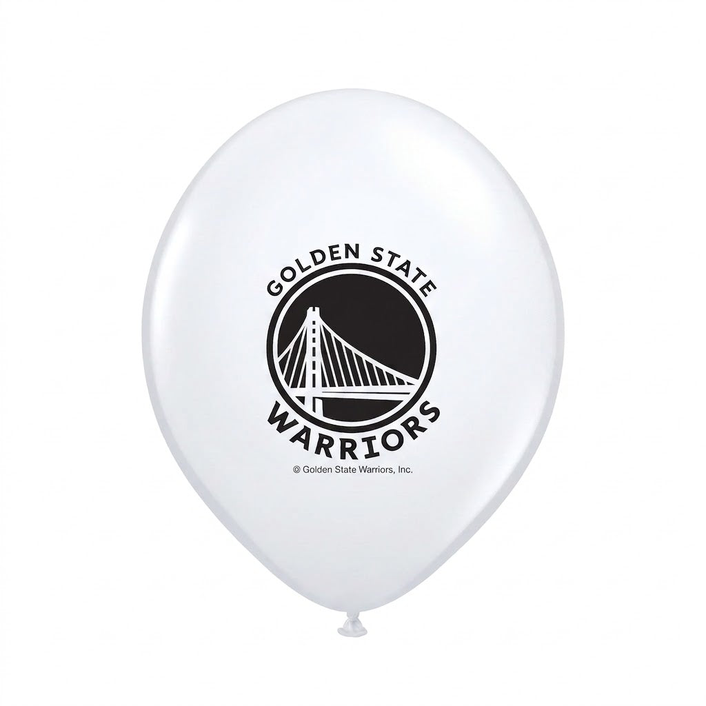 Golden State Warriors 12" Printed Latex Balloons - 6 Pack