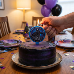 Marvel Black Panther "Wakanda Forever" Birthday Candle
