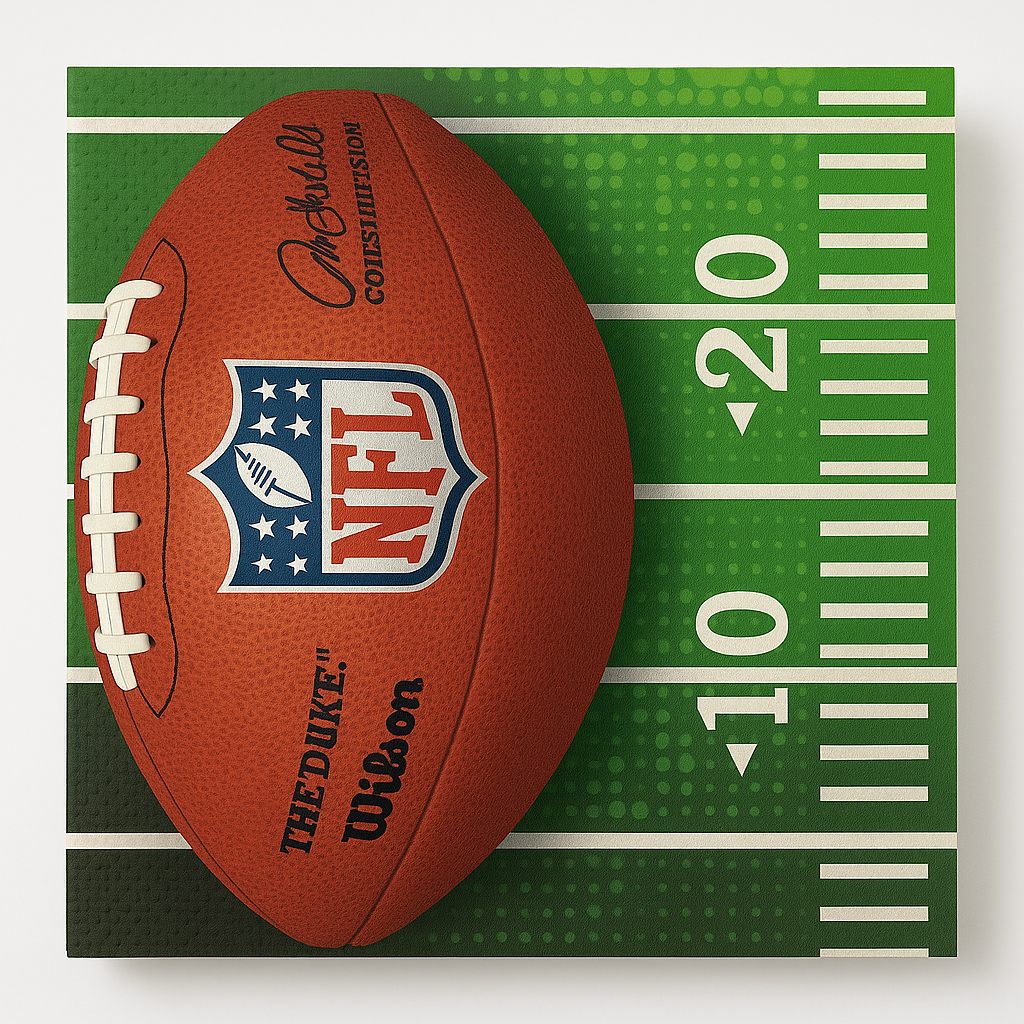 NFL Drive Beverage Napkins - 36 Pack, 2-Ply - 5 In. X 5 In.