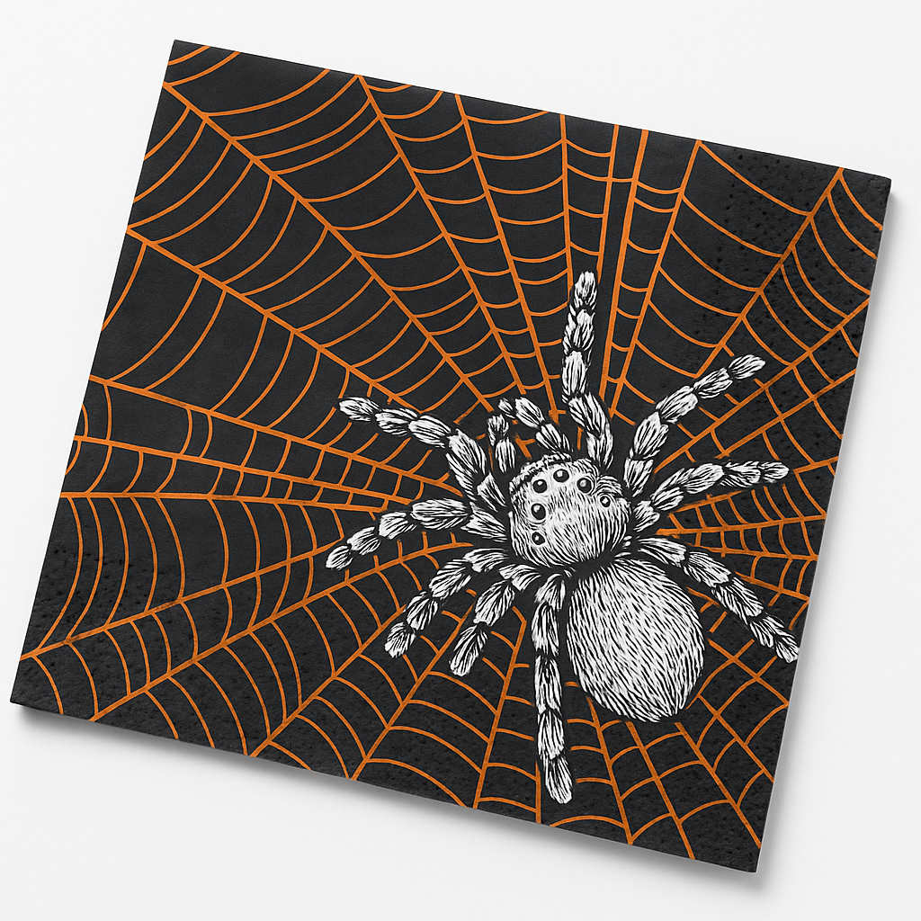 Wicked Hauntings Halloween Beverage Napkins