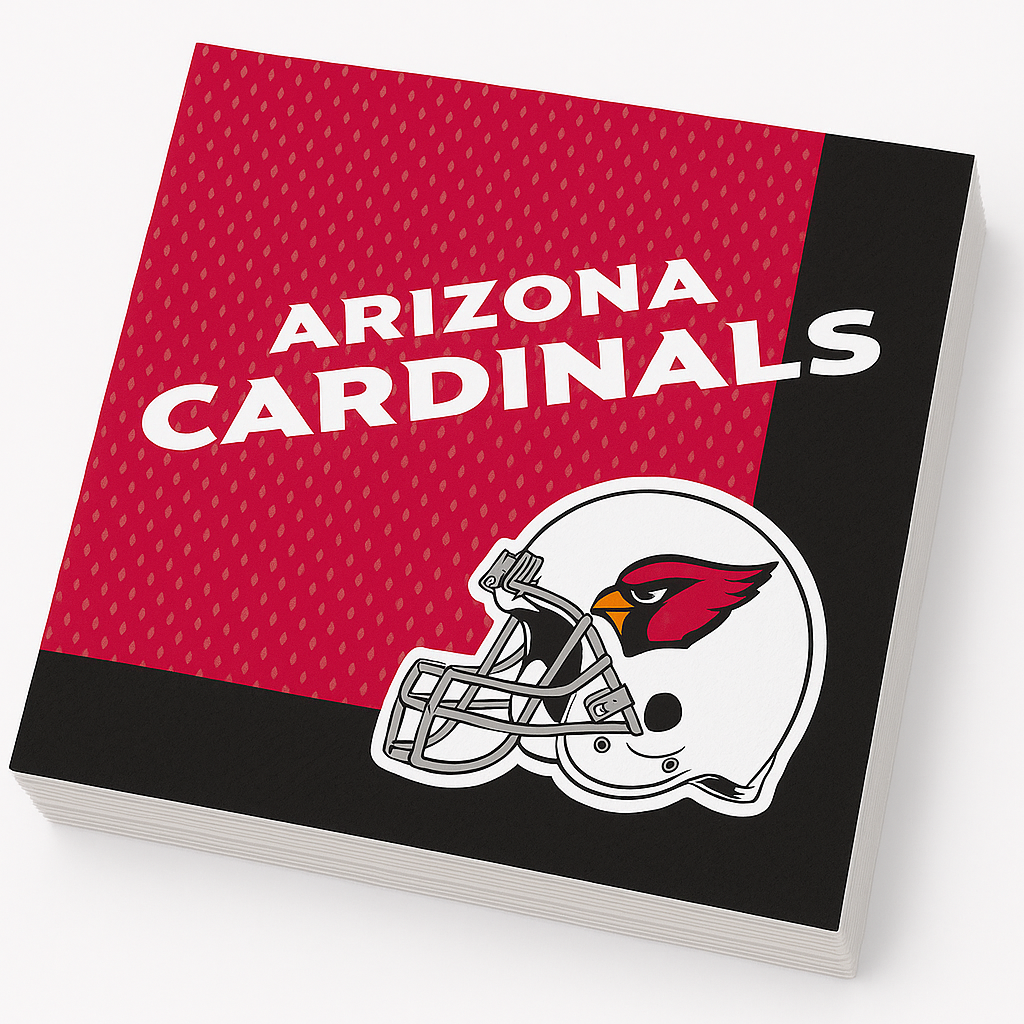 Arizona Cardinals NFL Lunch Napkins - 36 Pack