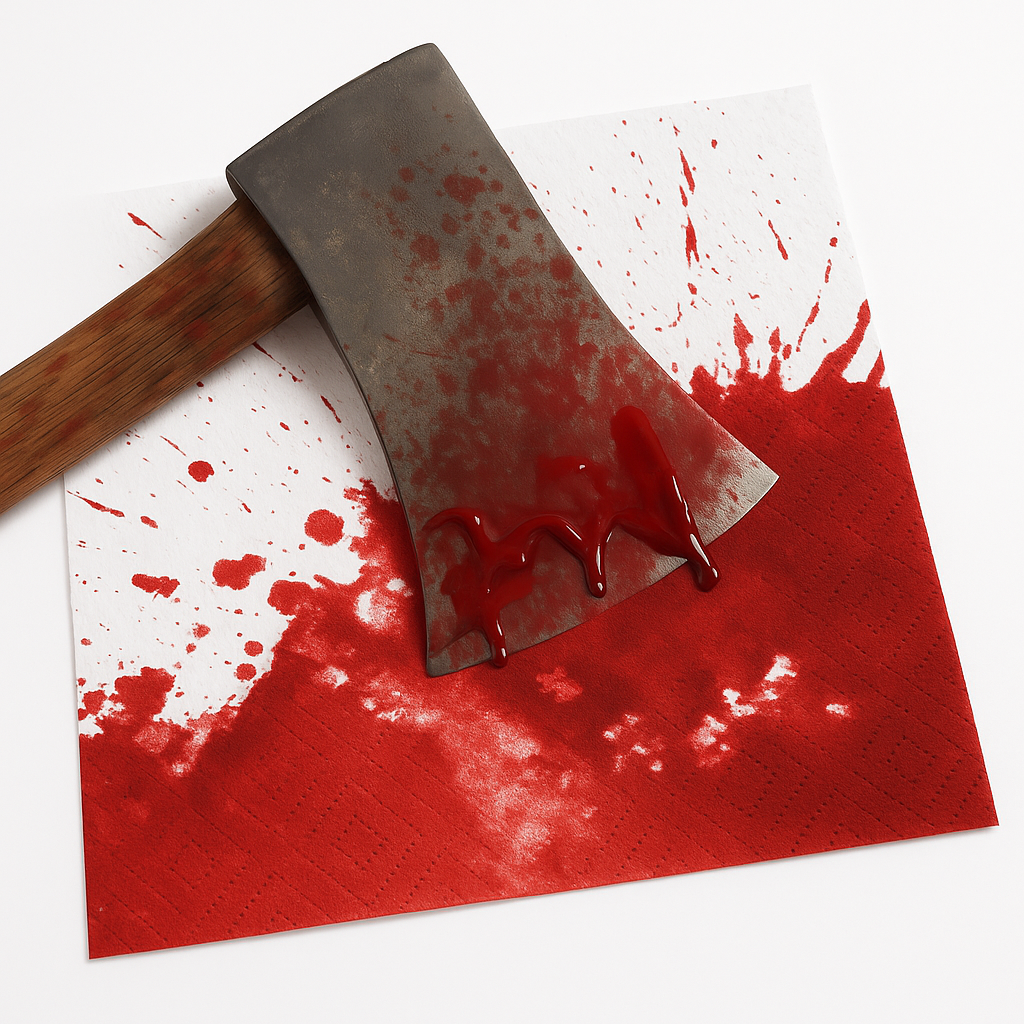 Get Axed Halloween Lunch Napkins