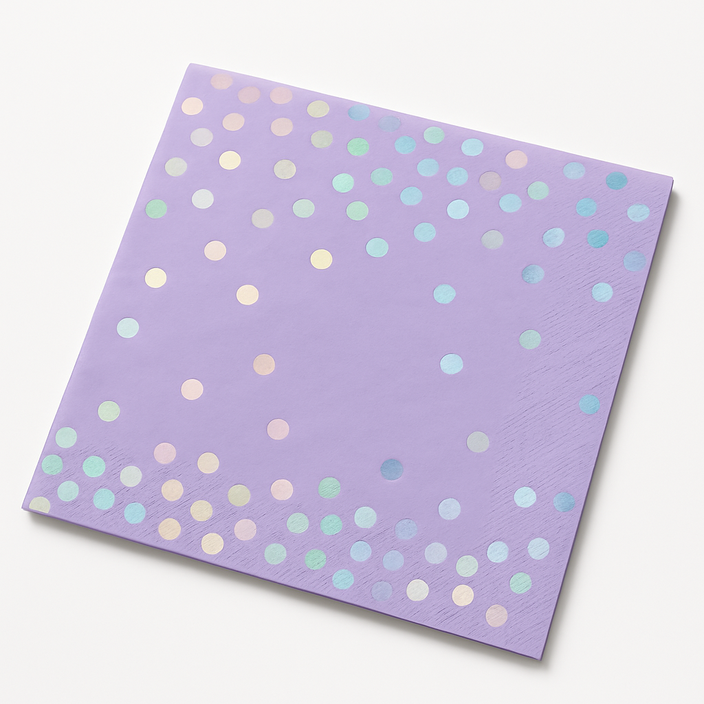 Opalescent Star Luncheon Napkins