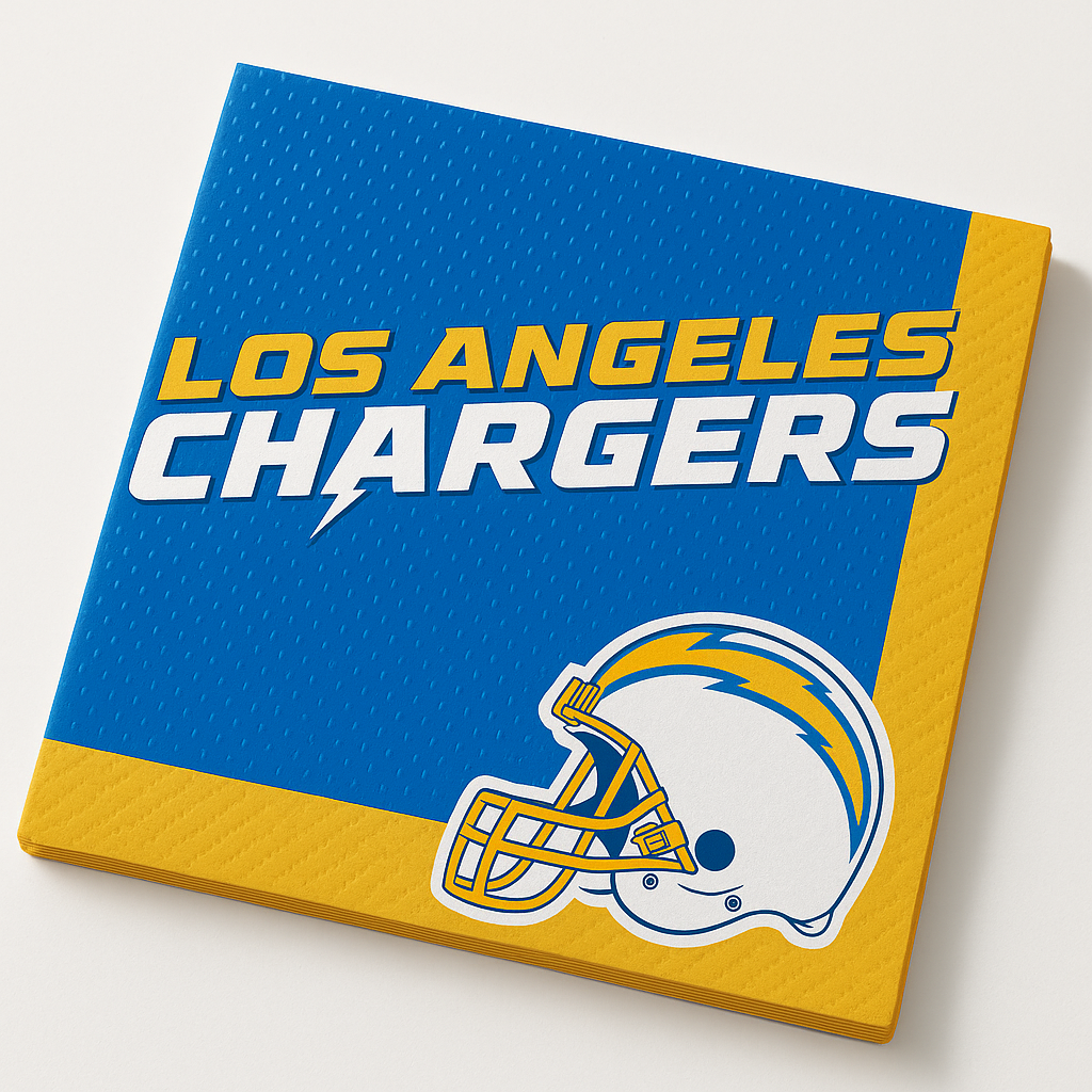 Los Angeles Chargers Lunch Napkins