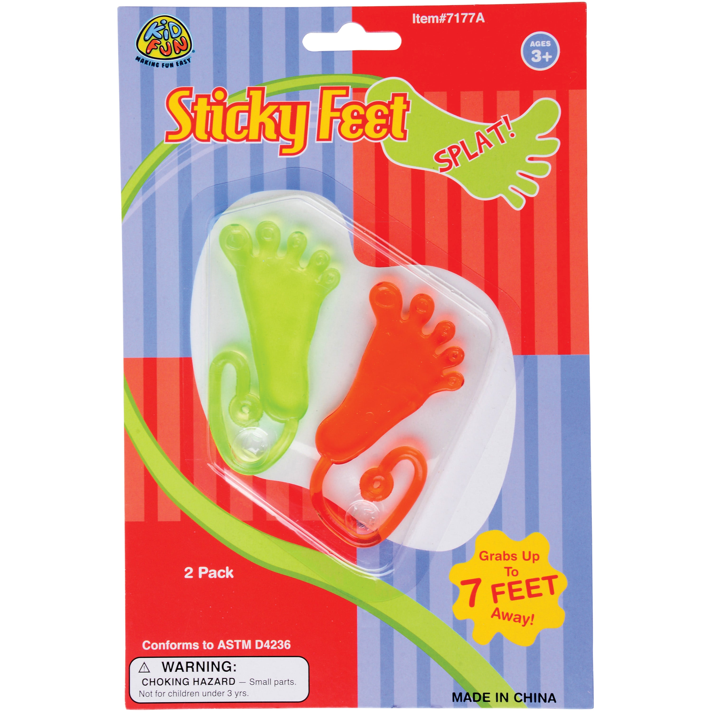 Sticky Feet/12 Per Pk - 12 Count