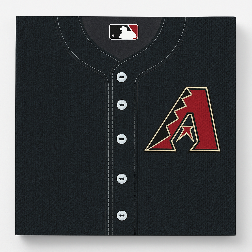 Arizona Diamondbacks MLB Luncheon Napkins - 6.5 In. X 6.5 In.