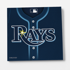 Tampa Bay Rays Lunch Napkins - 6.5 In. x 6.5 In.
