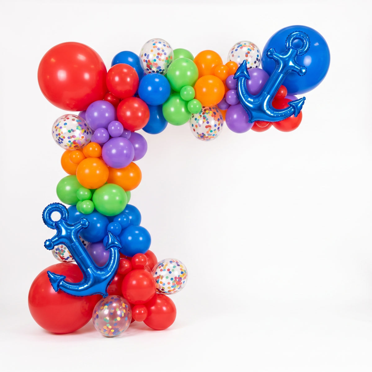 Vibrant Rainbow Balloon Garland Kit