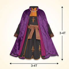 Disney Frozen 2 Anna Costume for Kids - Act 2 Adventure Outfit