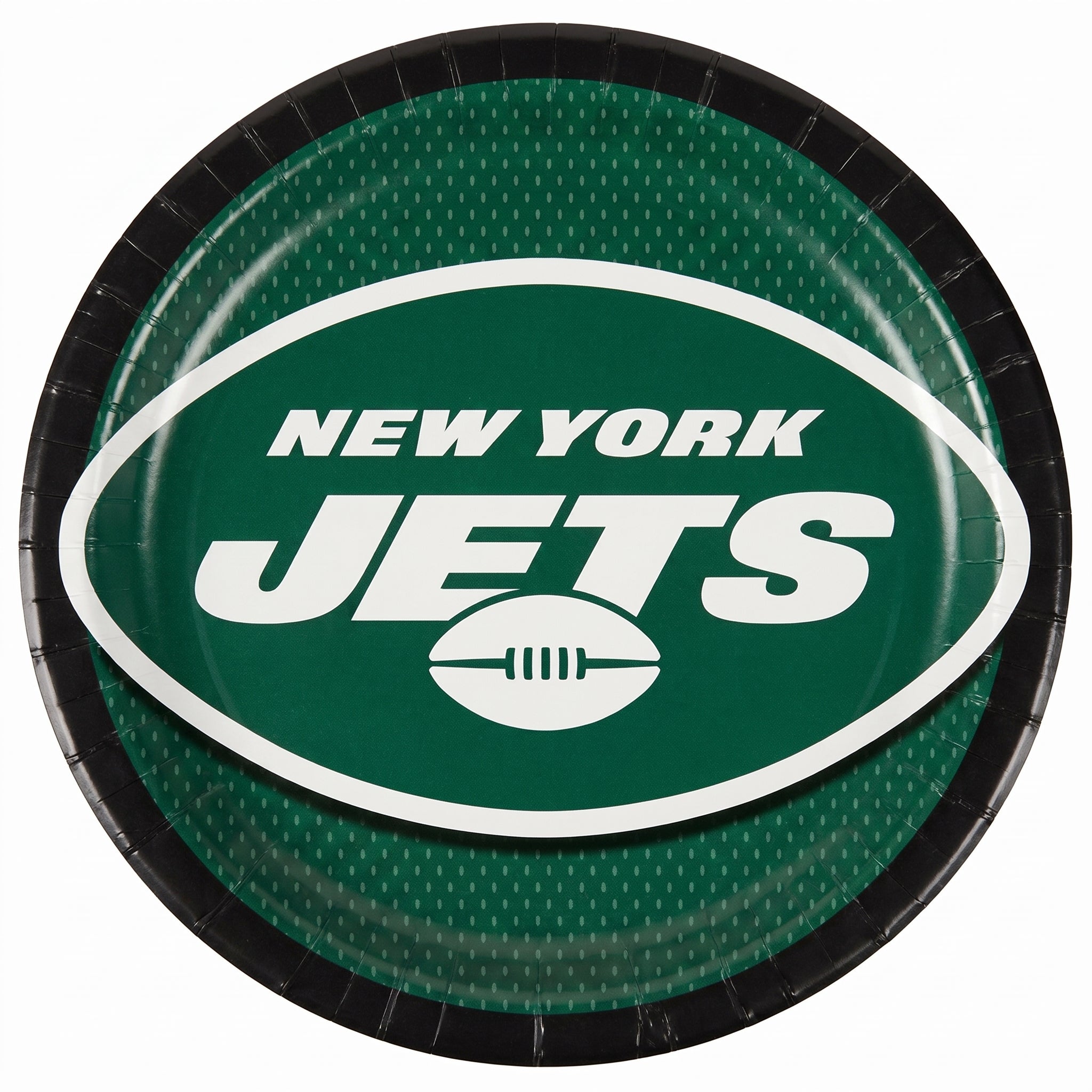 New York Jets 9" Round Paper Plates