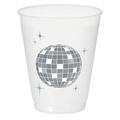 18 oz Disco Party Plastic Tumblers
