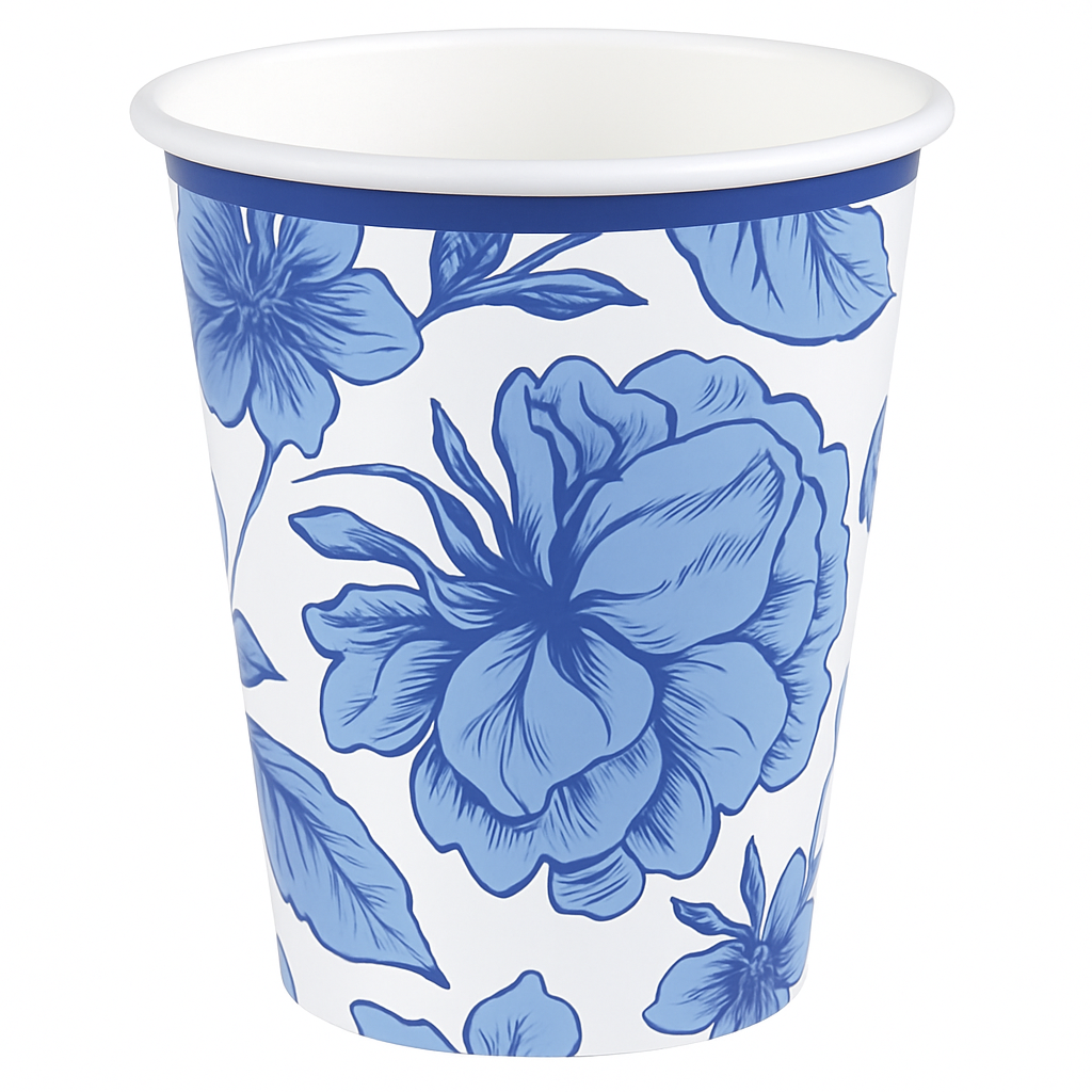 Blue Regency 12oz Paper Cups