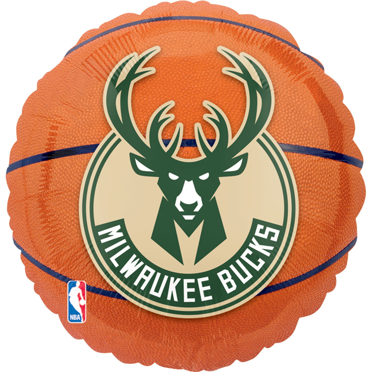 17" Milwaukee Bucks NBA Foil Balloon