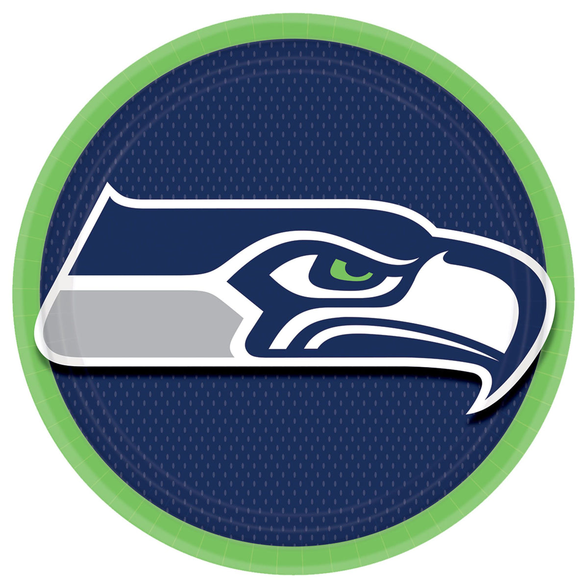 Seattle Seahawks 7" Round Paper Plates
