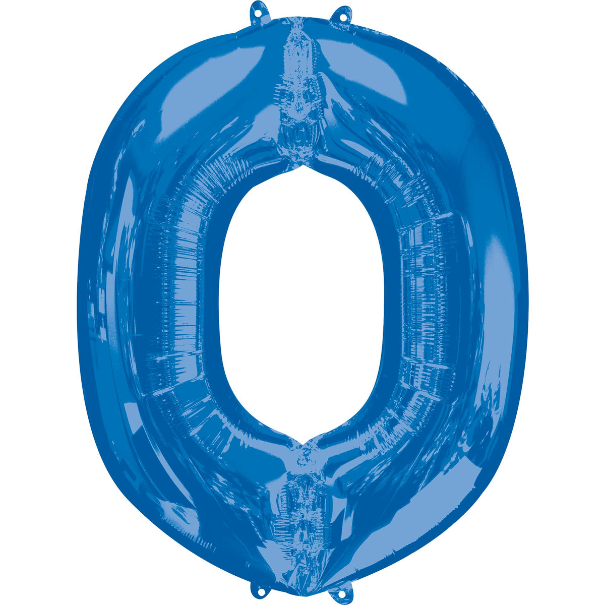 Royal Blue Foil Letter O Balloon