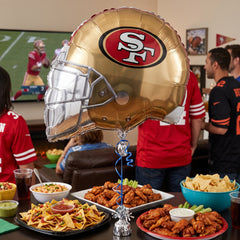 San Francisco 49ers Helmet Foil Balloon  -21 inch