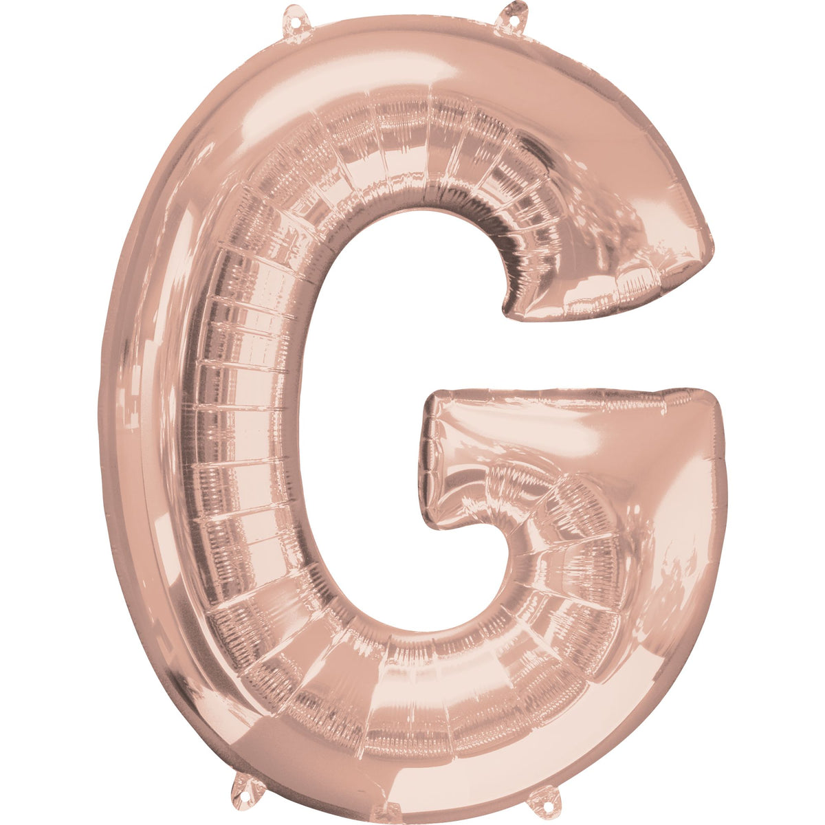 Rose Gold Letter G Balloon - Foil Super Shape