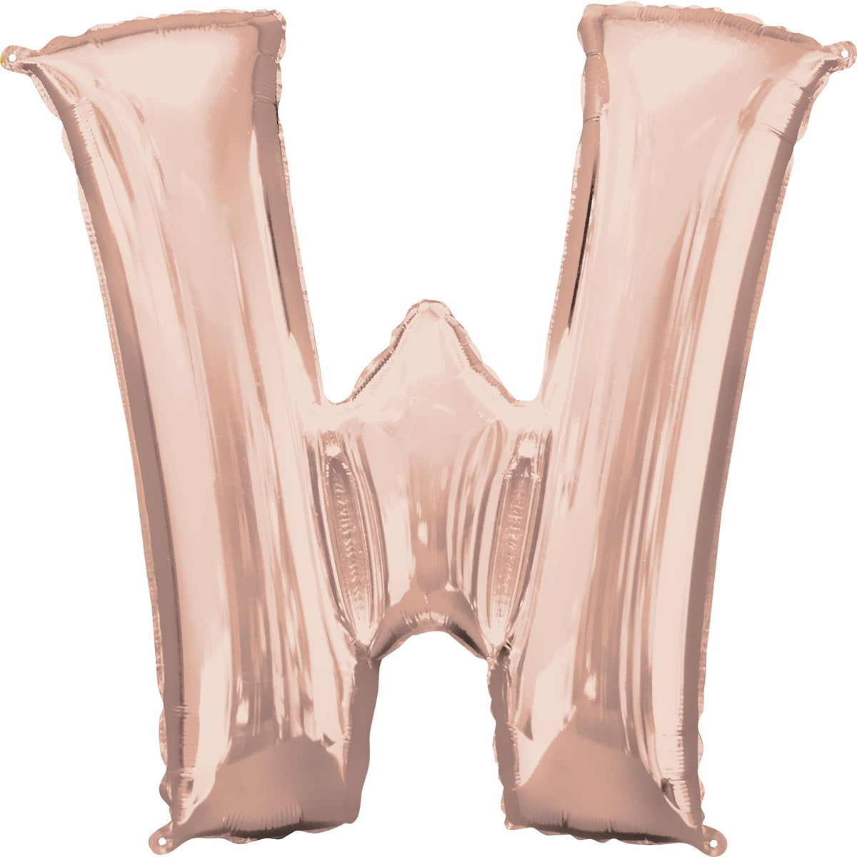Rose Gold Letter W Foil Balloon