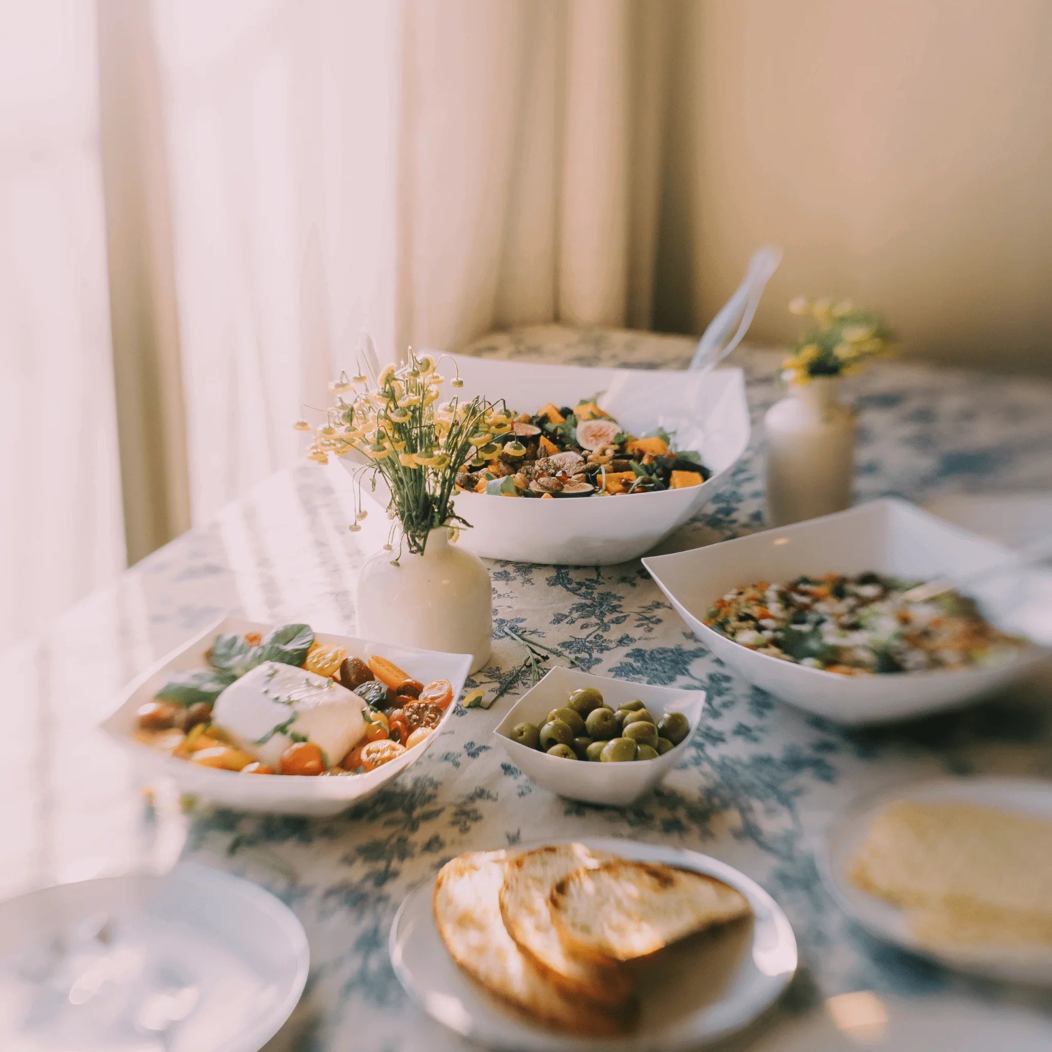 64 Oz. Convex Bowl | White