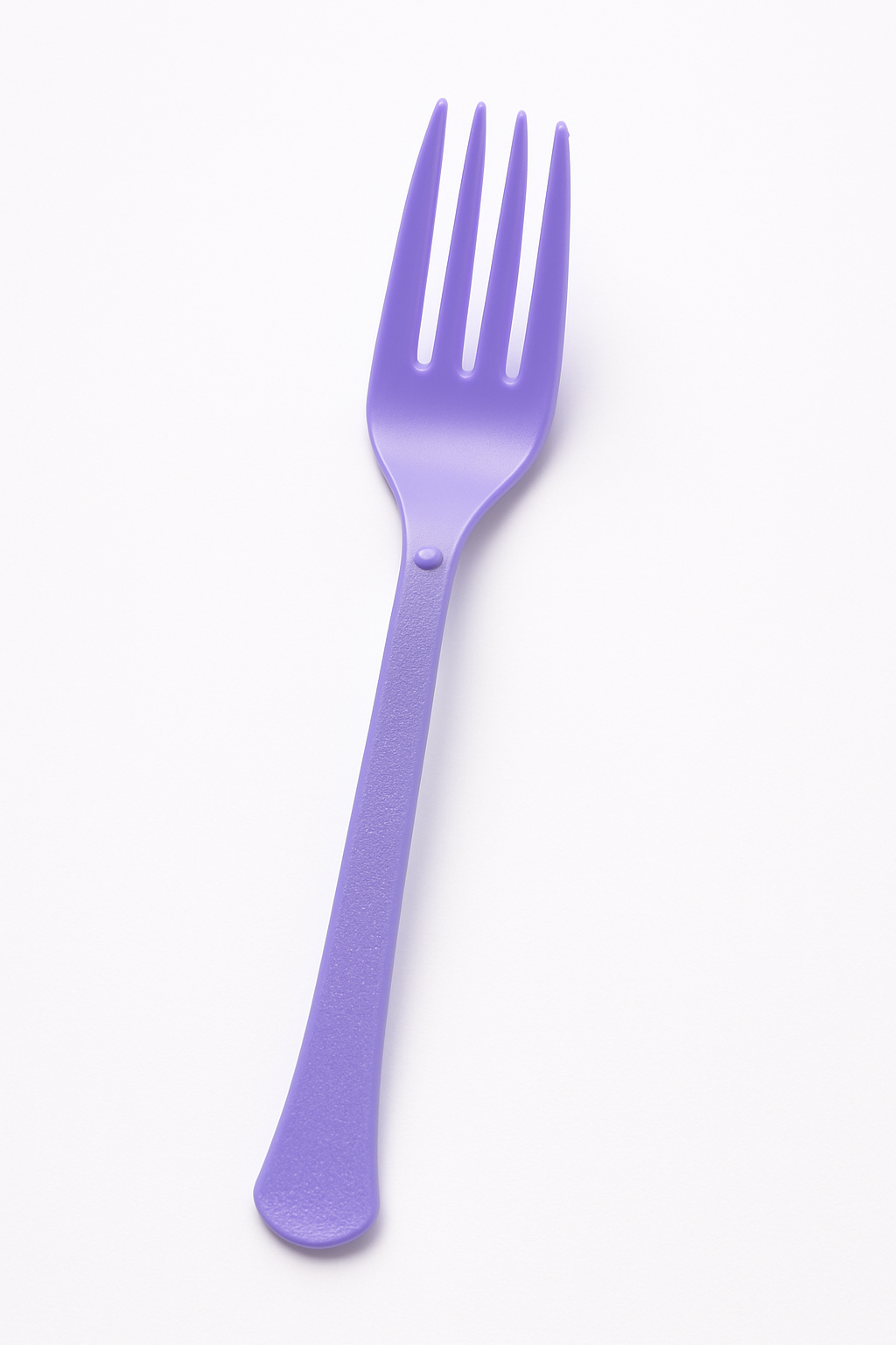 Heavyweight Purple Plastic Forks