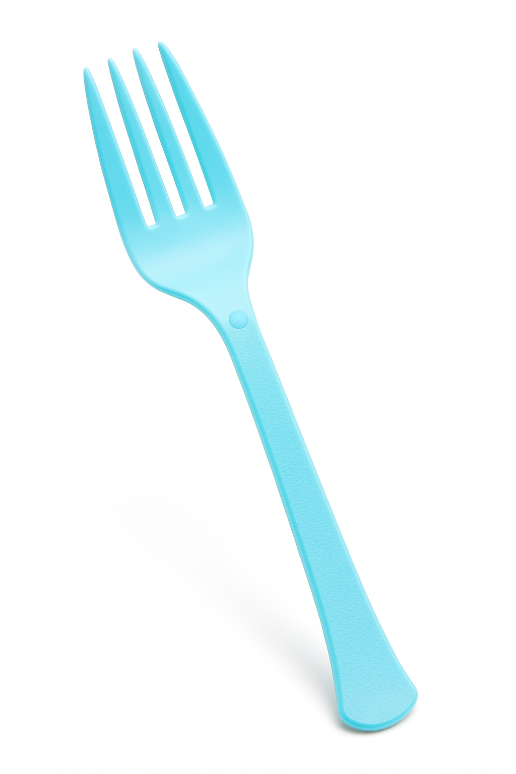 Caribbean Blue Heavyweight Plastic Forks