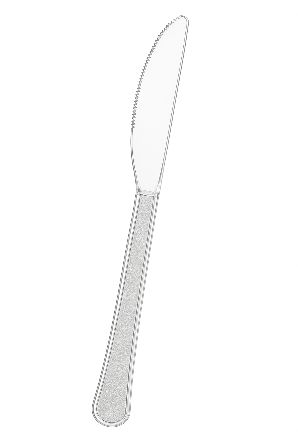 Heavyweight Clear Plastic Knives - Solid Colors Collection