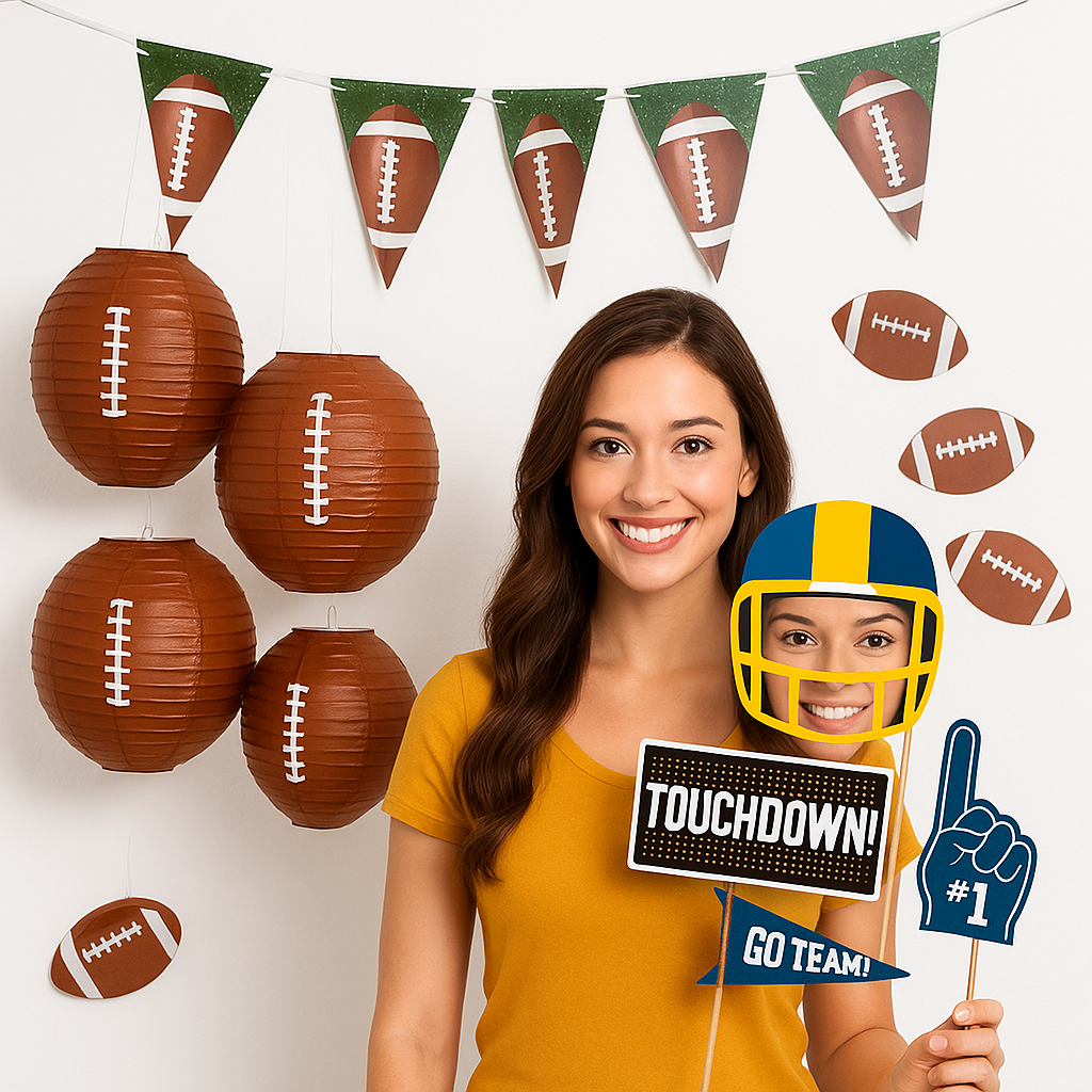 Ultimate Fall Football Party Decorating Kit