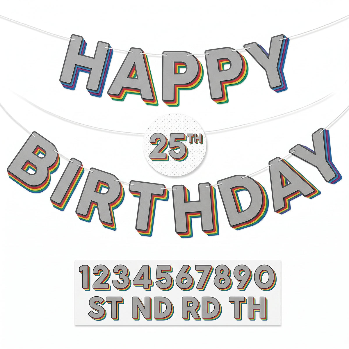 Here's to Your Birthday Customizable Banner Kit