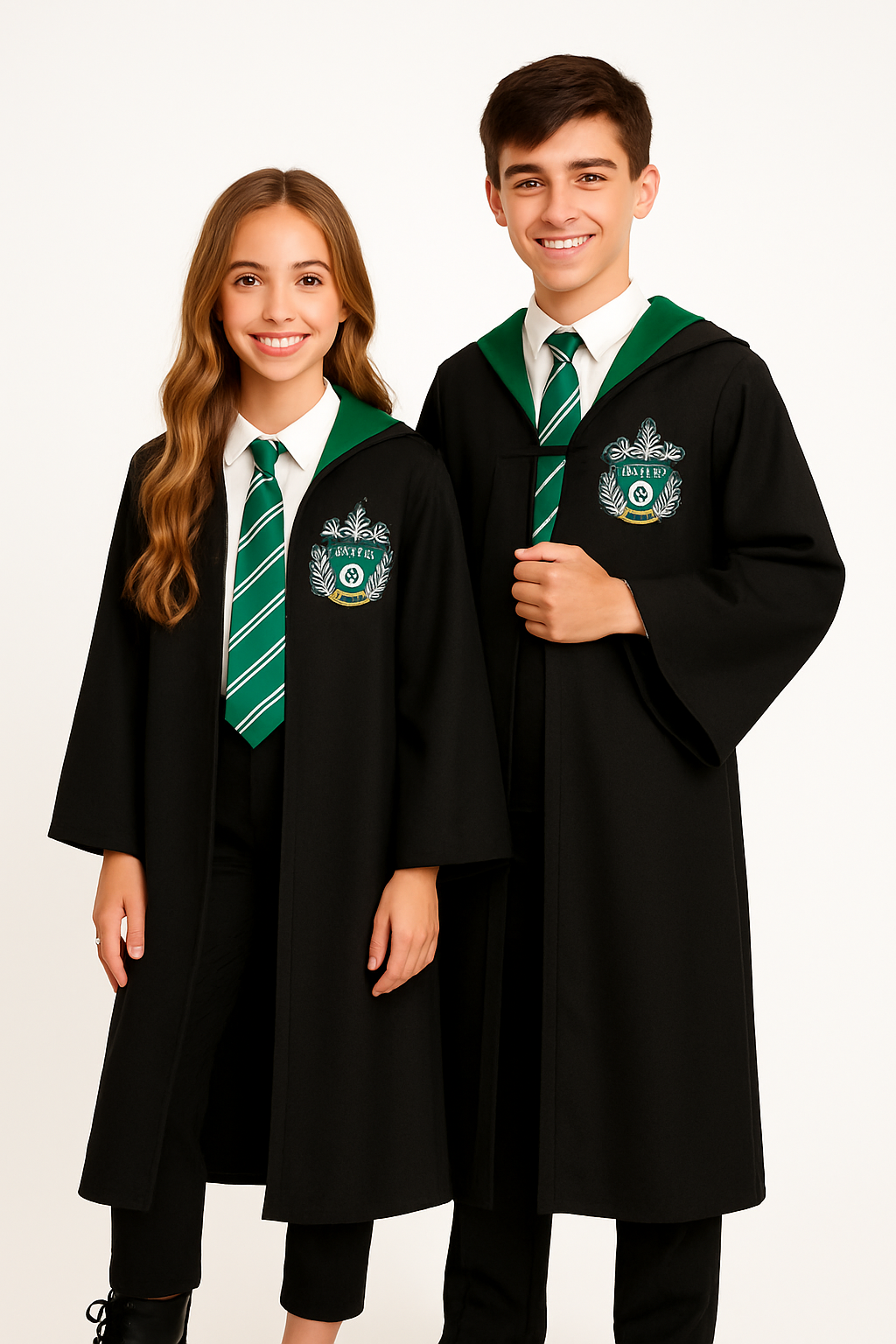 Kids' Harry Potter Slytherin Costume Robe - L/XL
