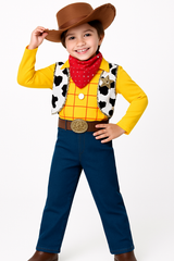 Toy Story Woody Kids' Halloween Costume with Hat & Vest