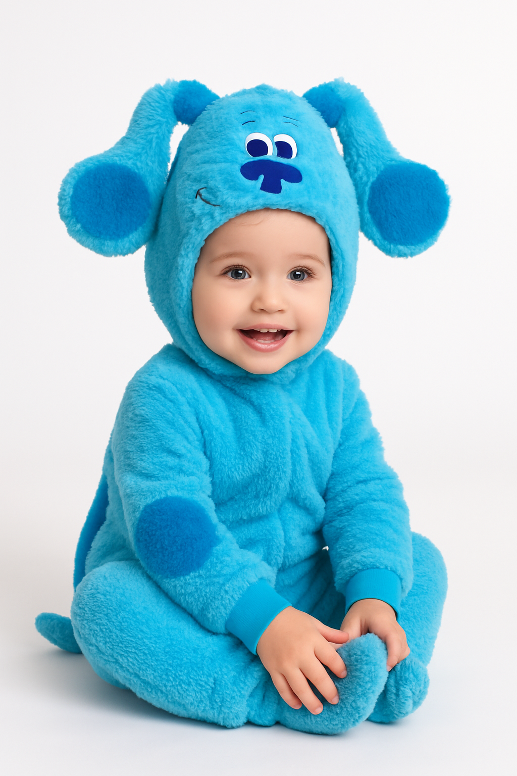 Toddler Blue's Clues & You Plush Jumpsuit Halloween Costume