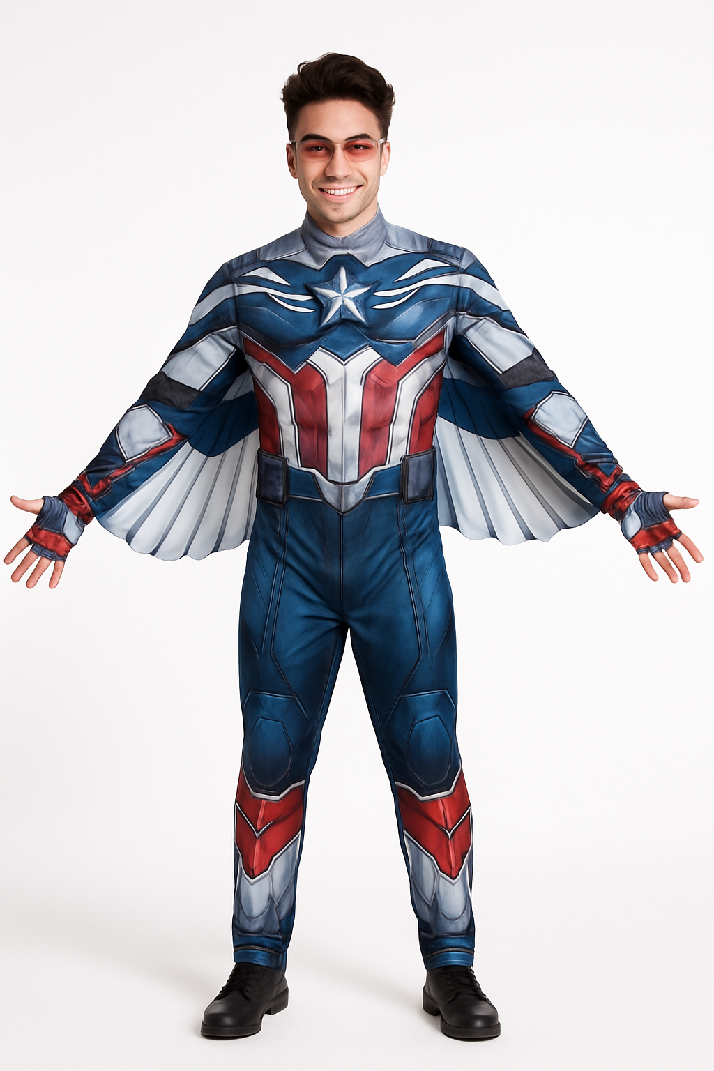 Captain America Halloween Costume for Adults