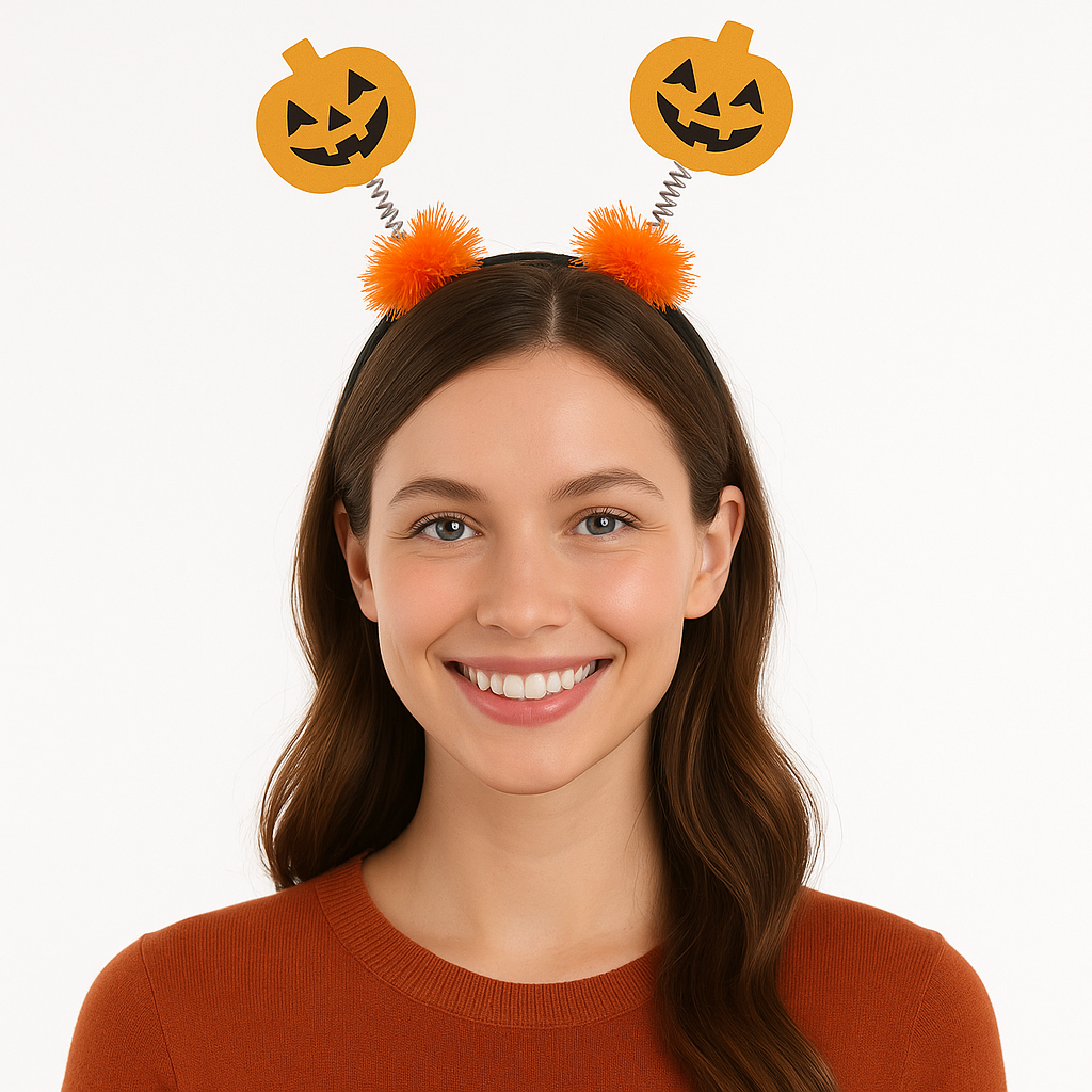 Happy Pumpkin Halloween Headbopper