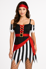 Sultry Shipmate Women's Halloween Pirate Costume