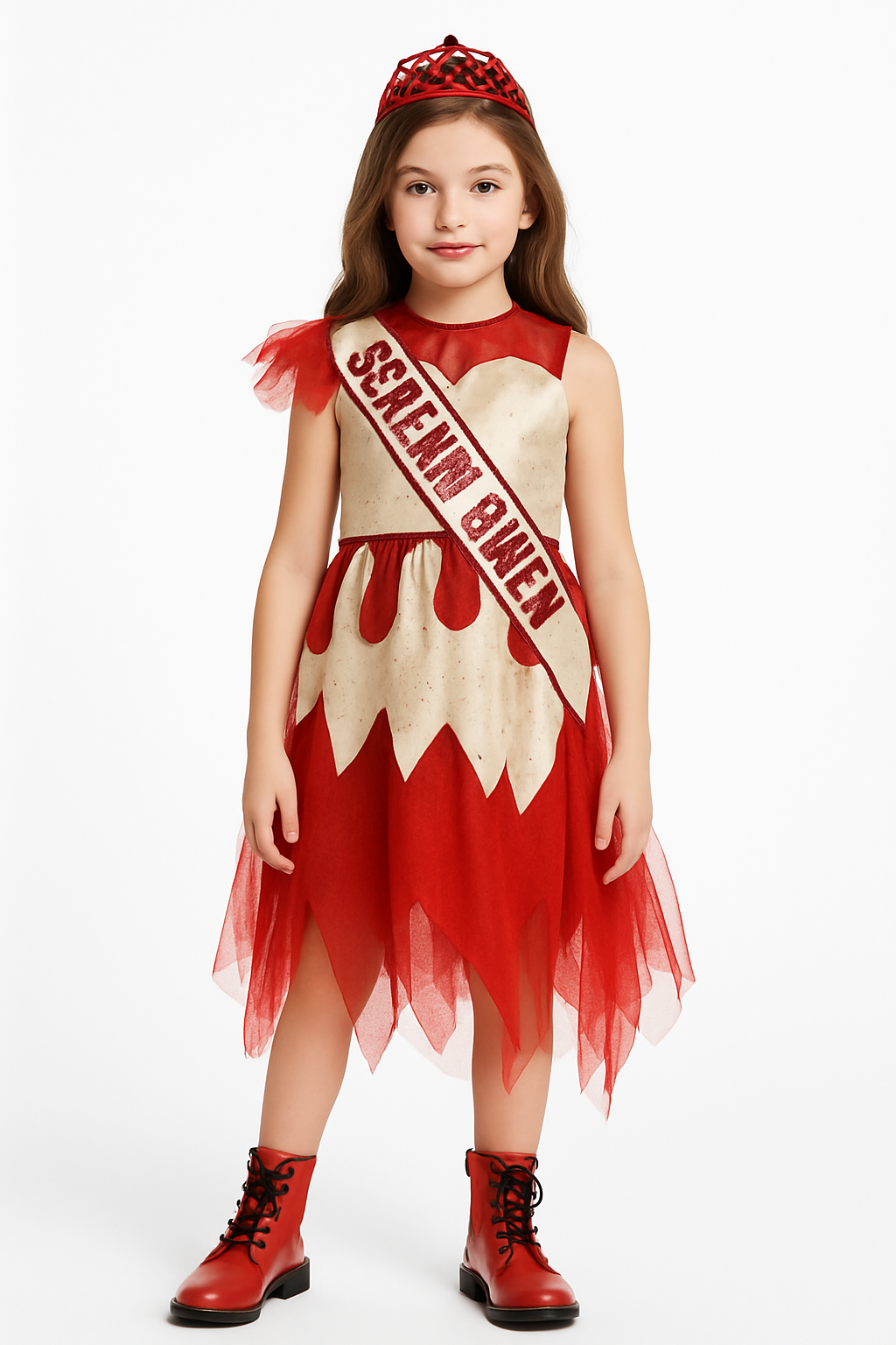 Girls Scream Queen Halloween Costume