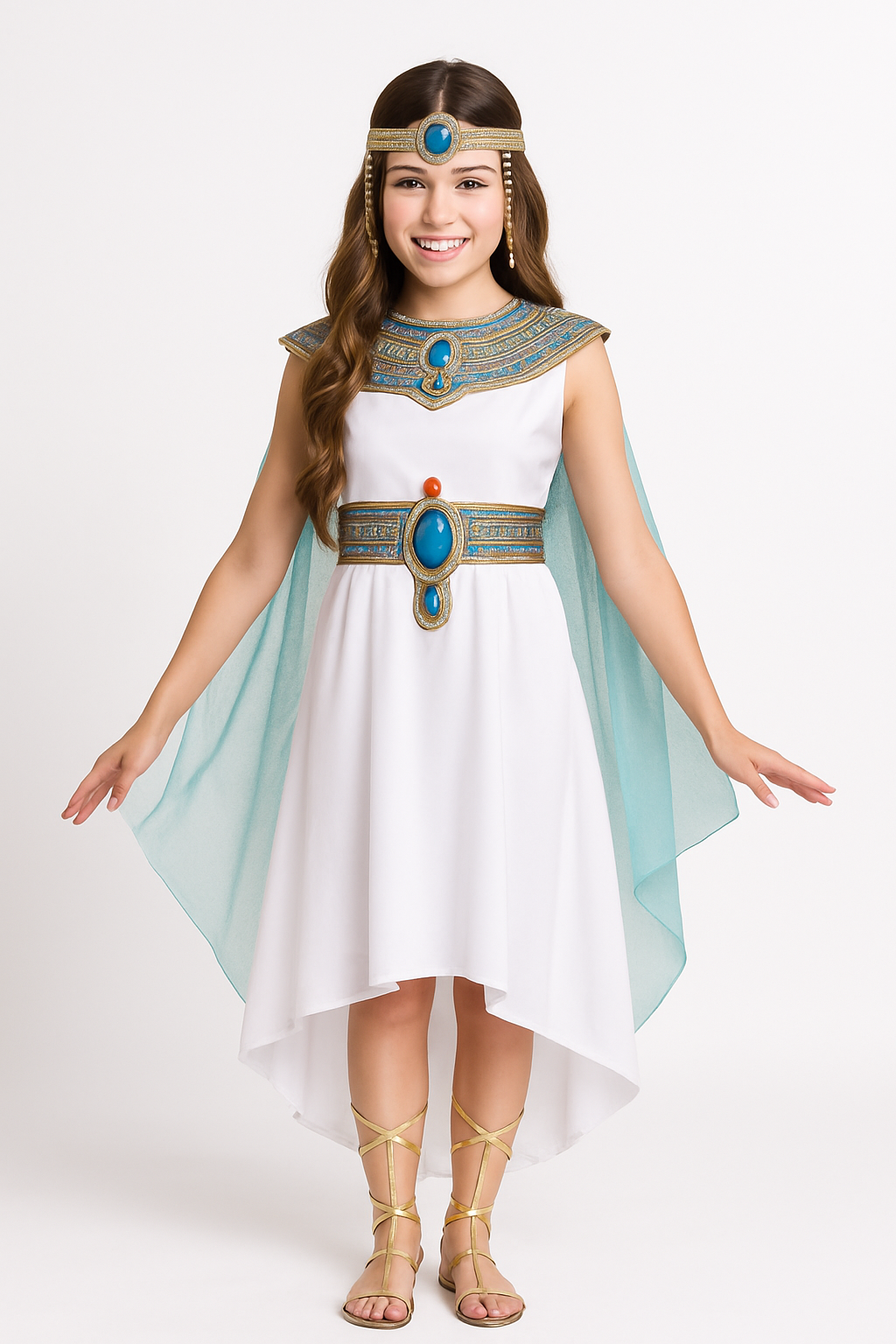 Enchanting Cleopatra Girl's Costume - Child L (12-14)
