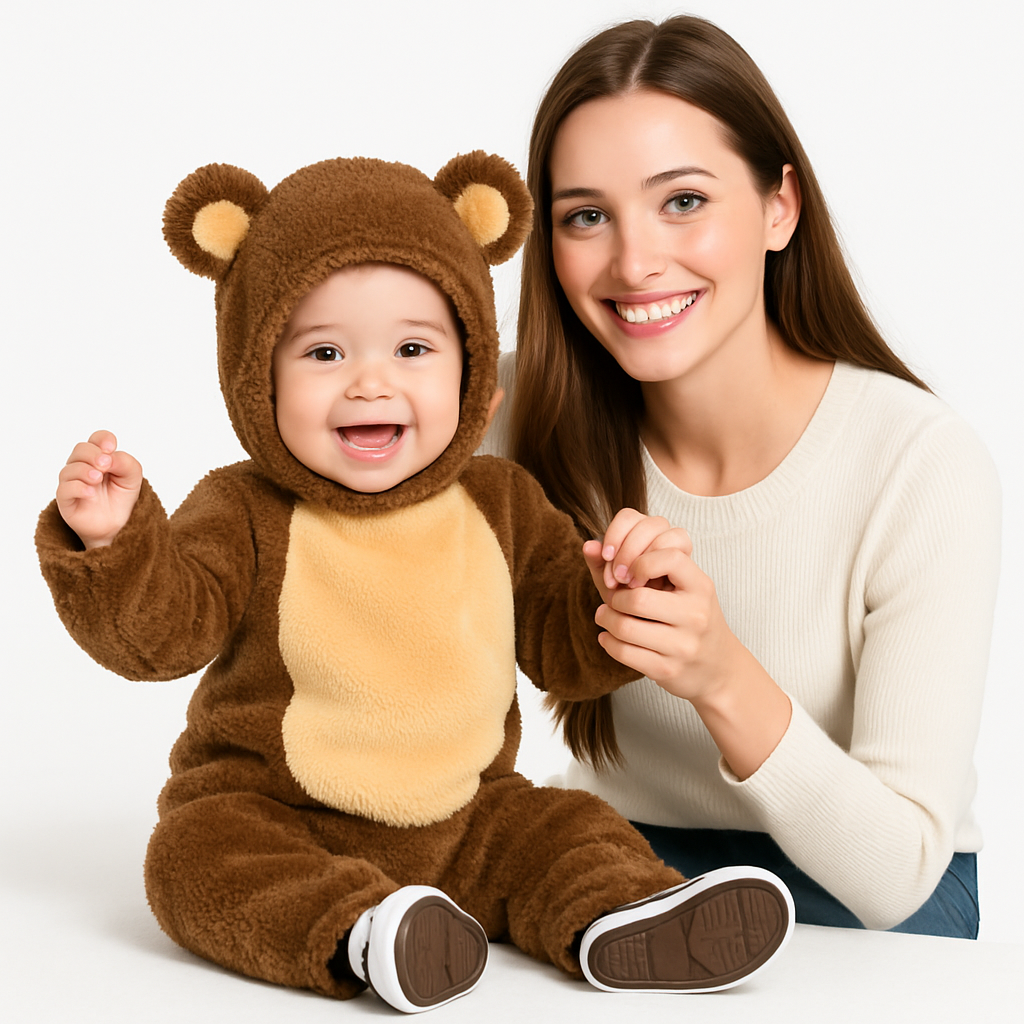 Cuddly Teddy Bear Halloween Costume for Infants (6-12 Months)