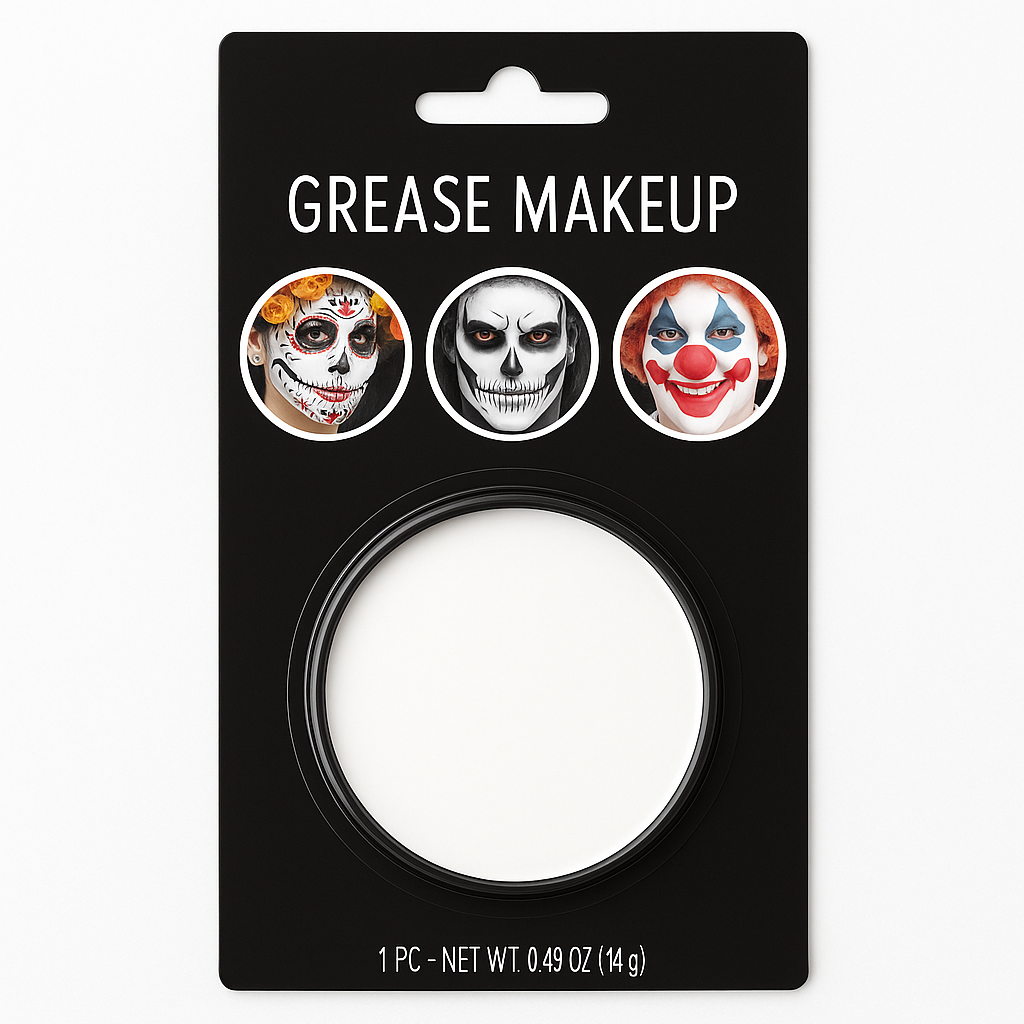 Professional White Grease Makeup - Costume Accessory