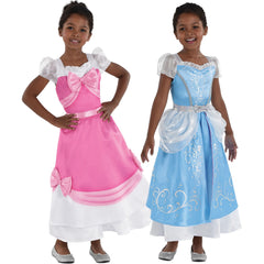 Enchanting Cinderella Princess Costume for Girls - Medium