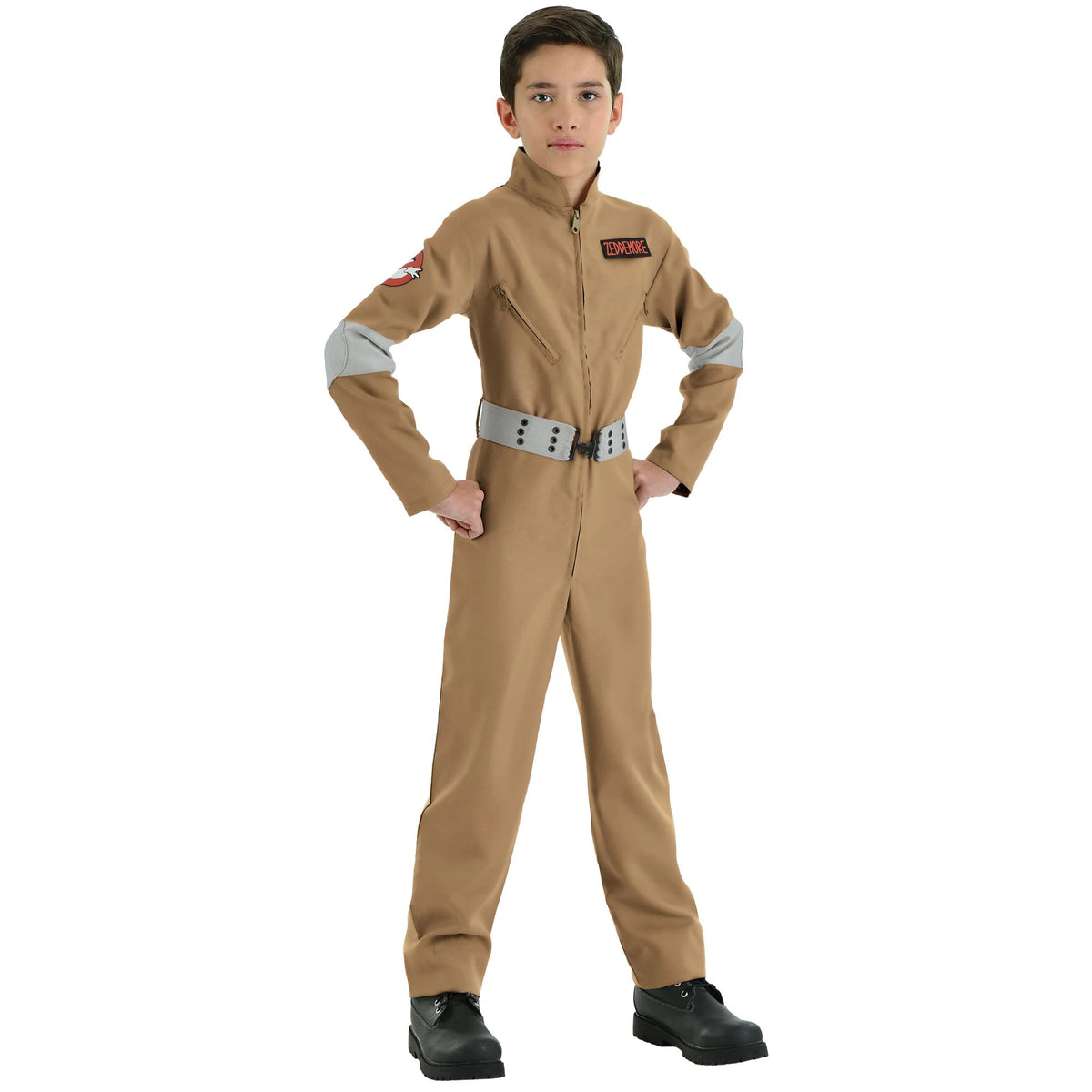 Kids' Ghostbusters Tan Jumpsuit Costume