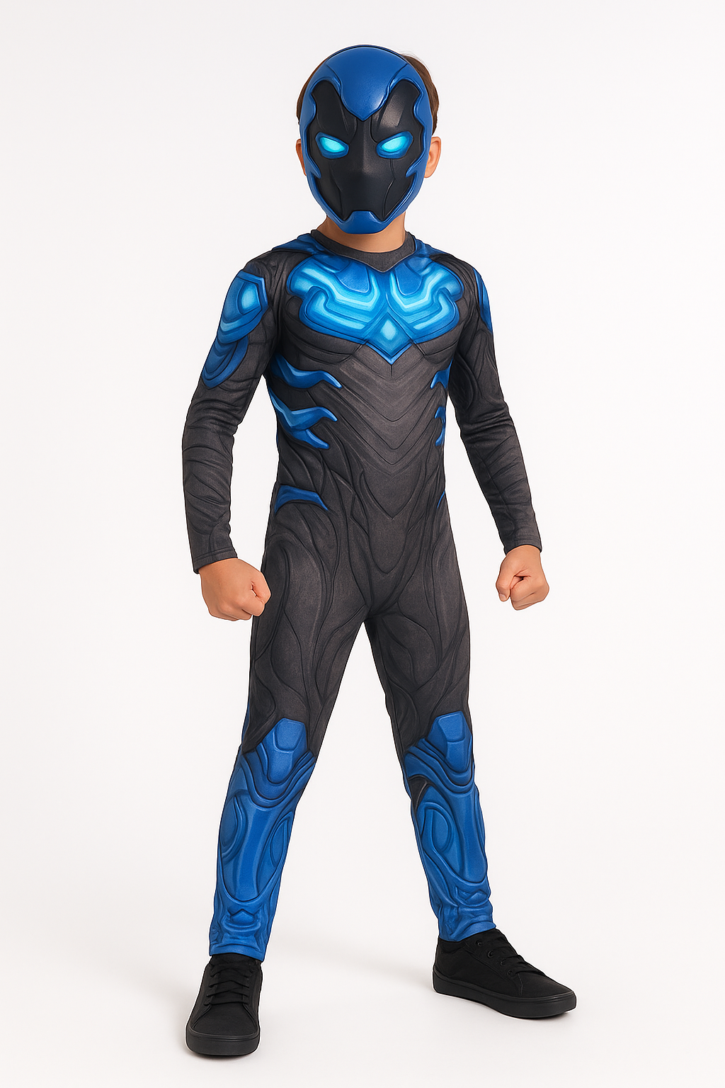 Kids Blue Beetle Halloween Costume