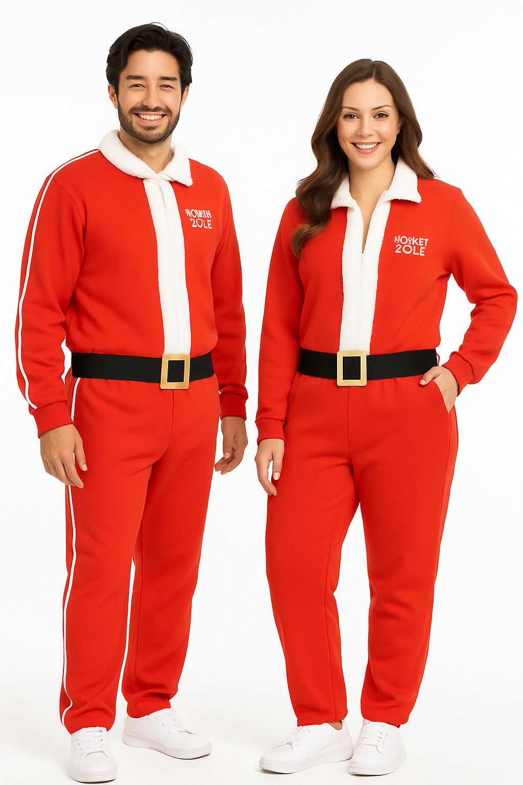 Santa Claus Tracksuit Costume - Adult XXL
