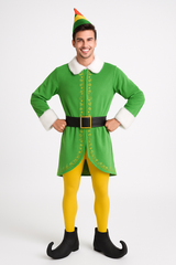 Buddy the Elf Christmas Costume - Adult Unisex