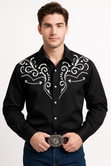 Men's Western Halloween Costume Shirt - Adult L/XL