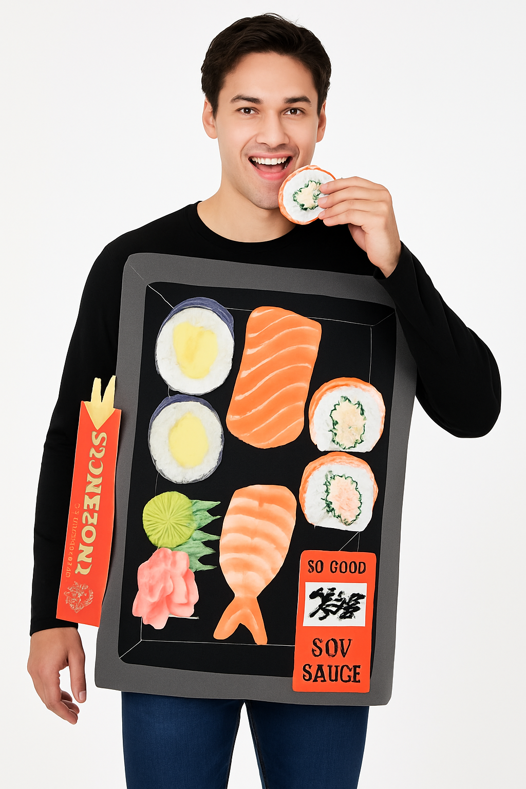 Adult Sushi Roll Halloween Costume