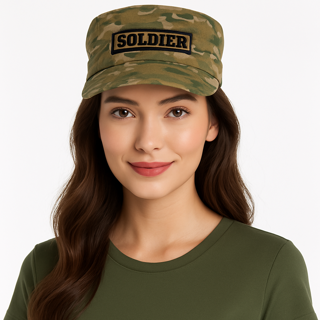 Unisex Soldier Hat Costume Accessory