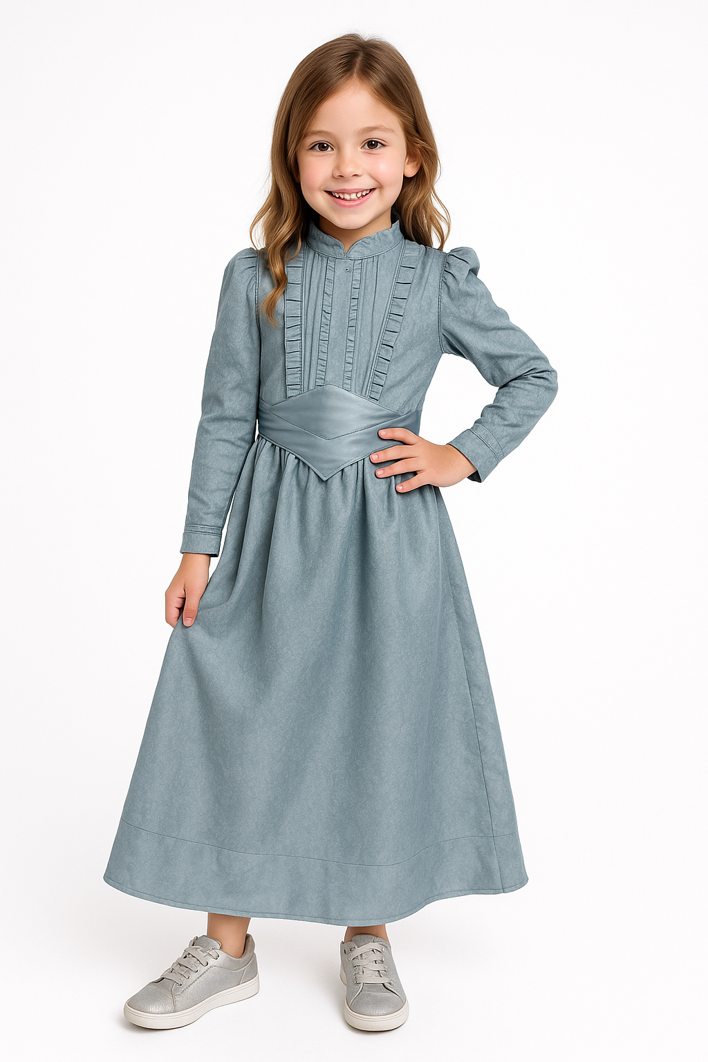 Girls' Classic Blue Halloween Costume